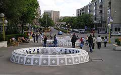 Downtown Tulcea, Romania